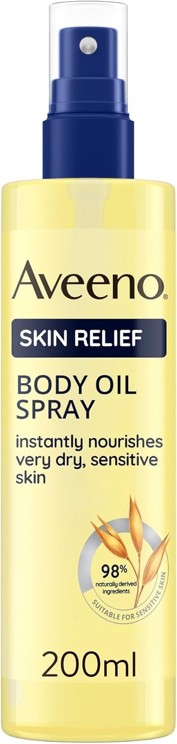 Aveeno Daily Moisturising Body Cleansing Oil (1x 200ml), Nourishing Shower Body Oil for Normal to Dry Skin, Soap-Free, Lightly Scented & Vegan* with Soothing Prebiotic Triple Oat Complex