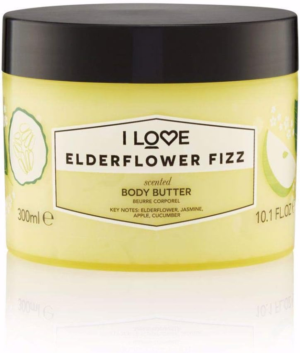 I Love Signature English Rose Scented Body Butter, Packed With Shea Butter & Coconut Oil to Regenerate & Nourish the Skin, Vegan-Friendly - 300ml