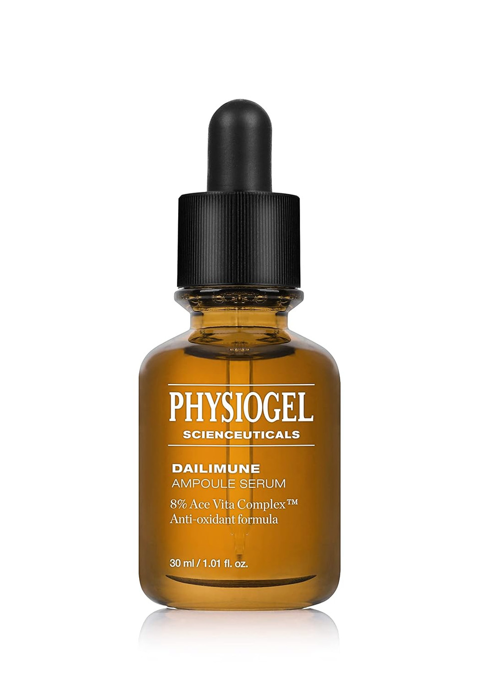 Physiogel Daily Moisture Therapy Dalimune Ampoule Serum | 125 Hr Antioxidant Effect | Brightening, Elasticity, Soothing & Improve Radiance | Vitamin C, E & B5, & Ferulic Acid | Face Essence |30Ml