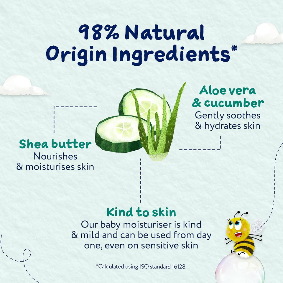 Childs Farm Baby Moisturiser, Baby Soft Scent | Moisturising & Hydrating | Suitable for Newborns with Dry, Sensitive Skin, 500ml