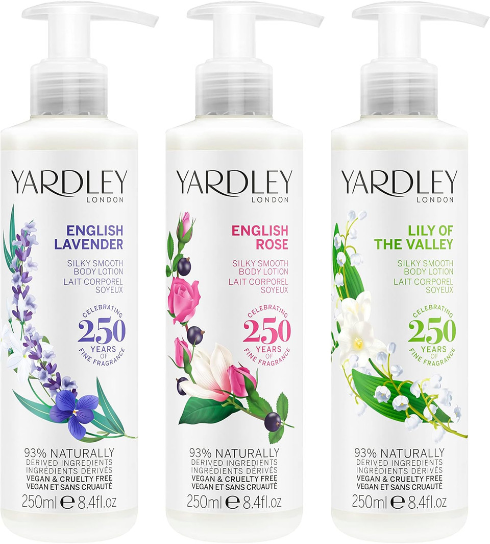 Yardley Of London English Rose Silky Smooth Body Lotion for her 250ml