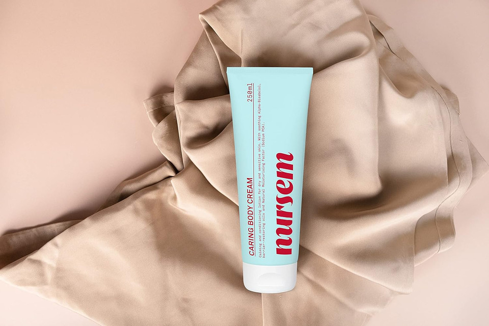 Nursem CARING BODY CREAM  250ml | Calming and conditioning body moisturiser for dry skin