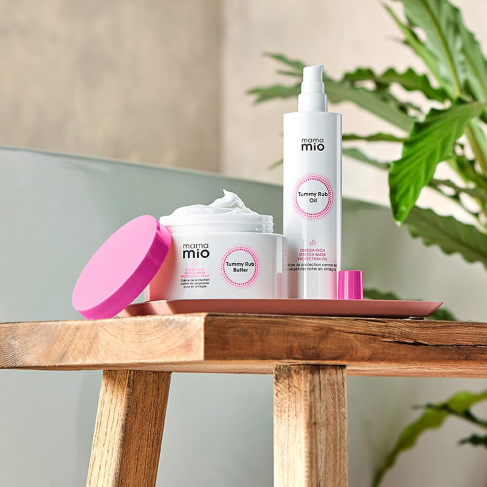 Mama Mio Tummy Rub Butter - Supersize 240ml | Suitable for pregnant women, Vegan, Cruelty-free, Dermatologically tested