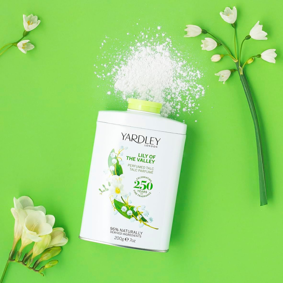 Yardley Lily of the Valley Talc - 200 g