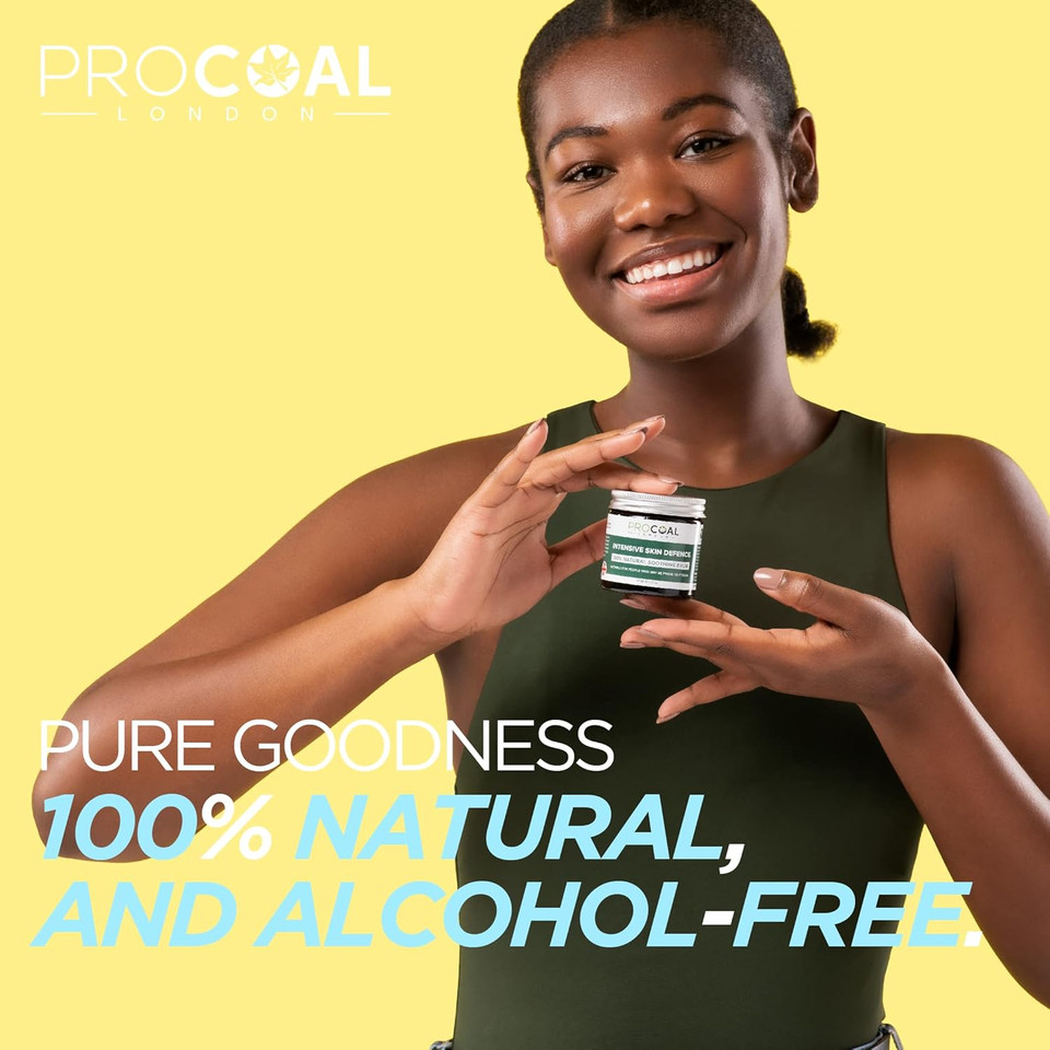 Eczema Cream, 100% Natural & Vegan Intensive Skin Defence Balm 60ml by Procoal  For Children and Adults Prone to Eczema, Psoriasis and Dermatitis, Made in UK