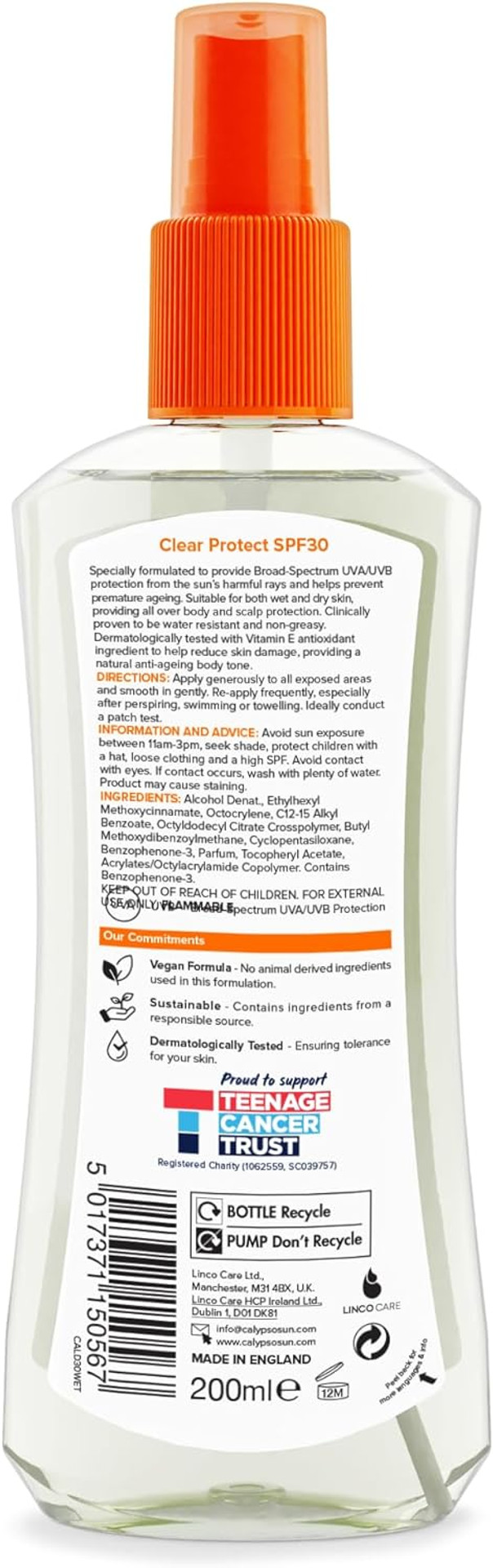 Calypso Dry Oil Wet Skin with SP30 (Pack of 2)