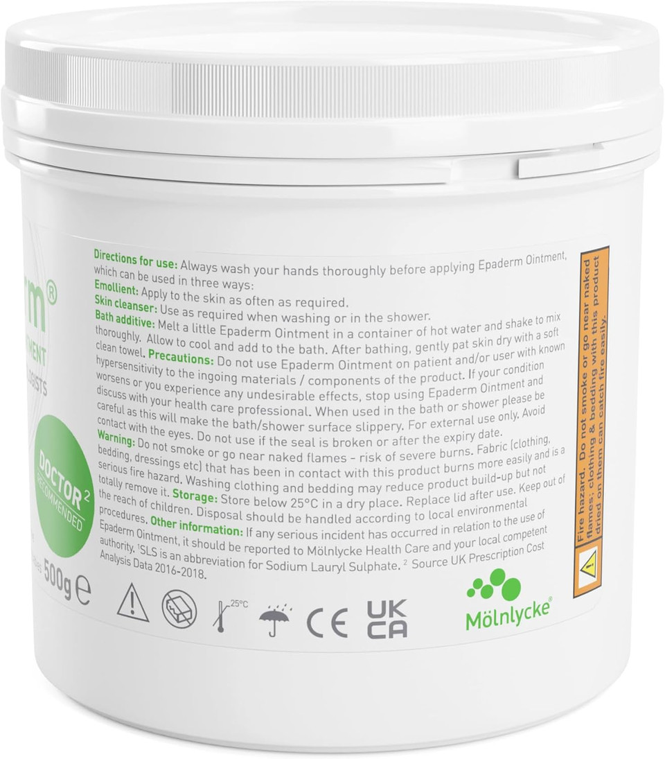 Epaderm Emollient For Dry Skin - 500g