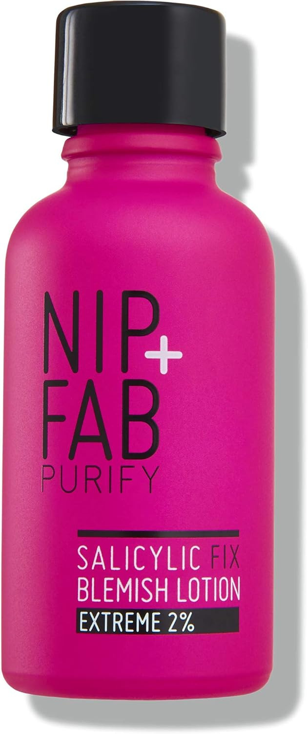 Nip + Fab Salicylic Acid Fix Blemish Lotion Extreme 2% BHA for Blemishes, 30ml