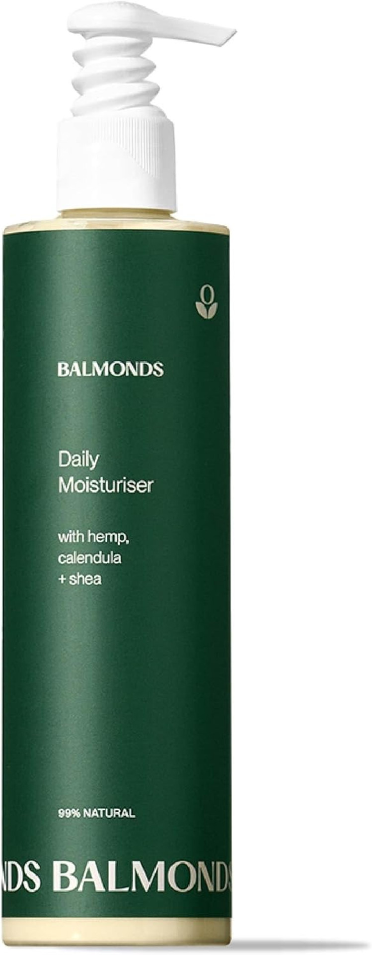 Balmonds Daily Moisturising Cream - Moisturiser for Dry or Sensitive Skin. Natural Emollient Cream for Face, Body and Hands.100ml