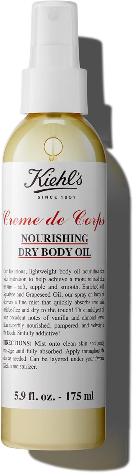 Kiehl's Creme de Corps Nourishing Dry Body Oil