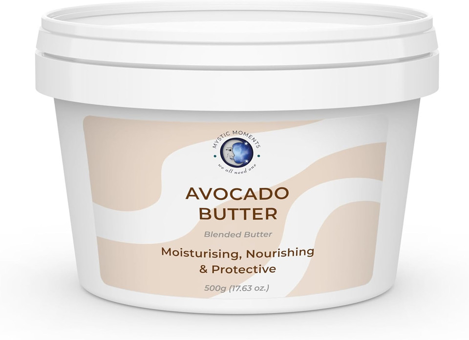 Mystic Moments | Avocado Blended Butter 500g - Natural Cosmetic Butters Vegan GMO Free