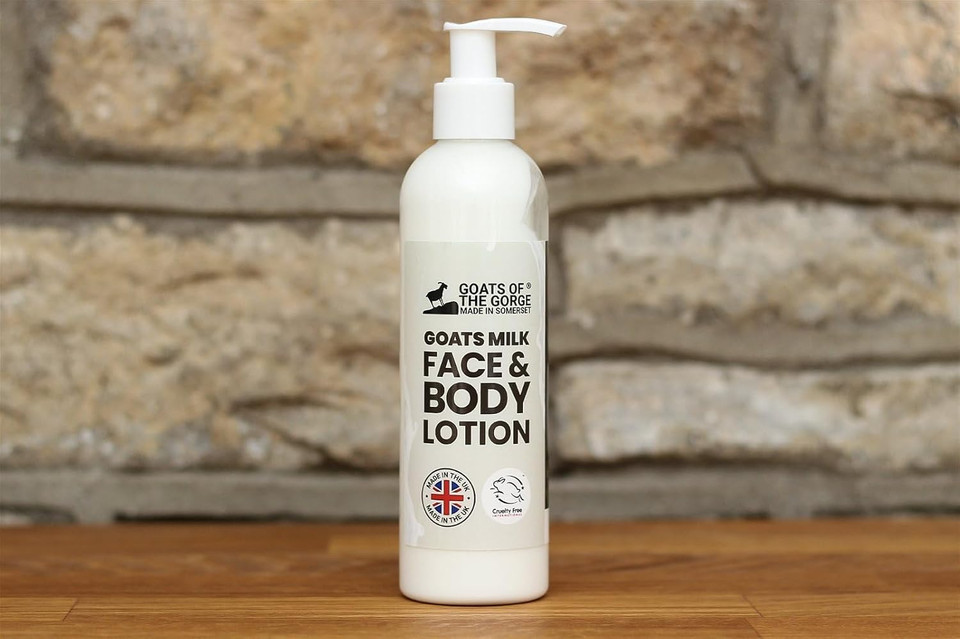 Goats of the Gorge Goats Milk Skin Lotion 250ml (Geranium) (Unscented)