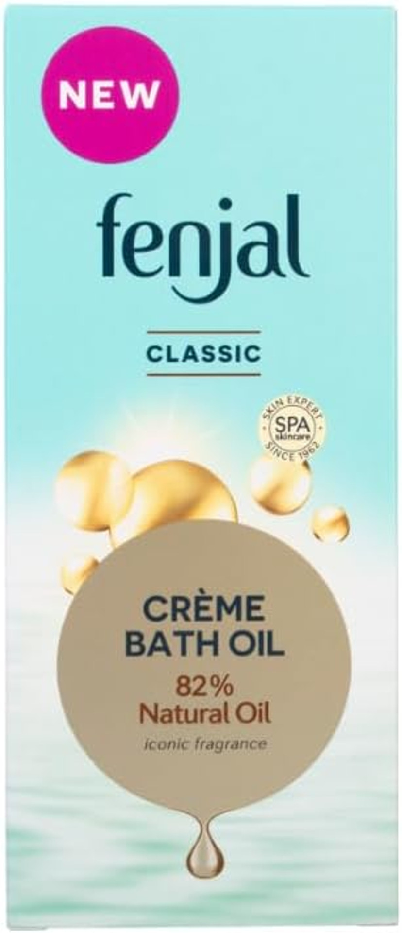 Fenjal Bath and Body Bundle |Creme Bath Oil 125 ml |Classic Creme Body Wash 200 ml| Classic Body Lotion 200 ml