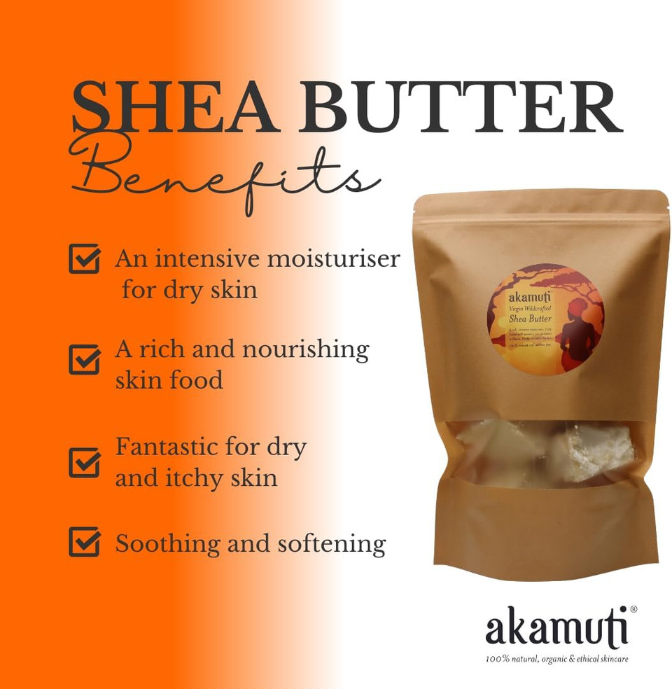 Akamuti Organic Virgin Shea Butter 500G
