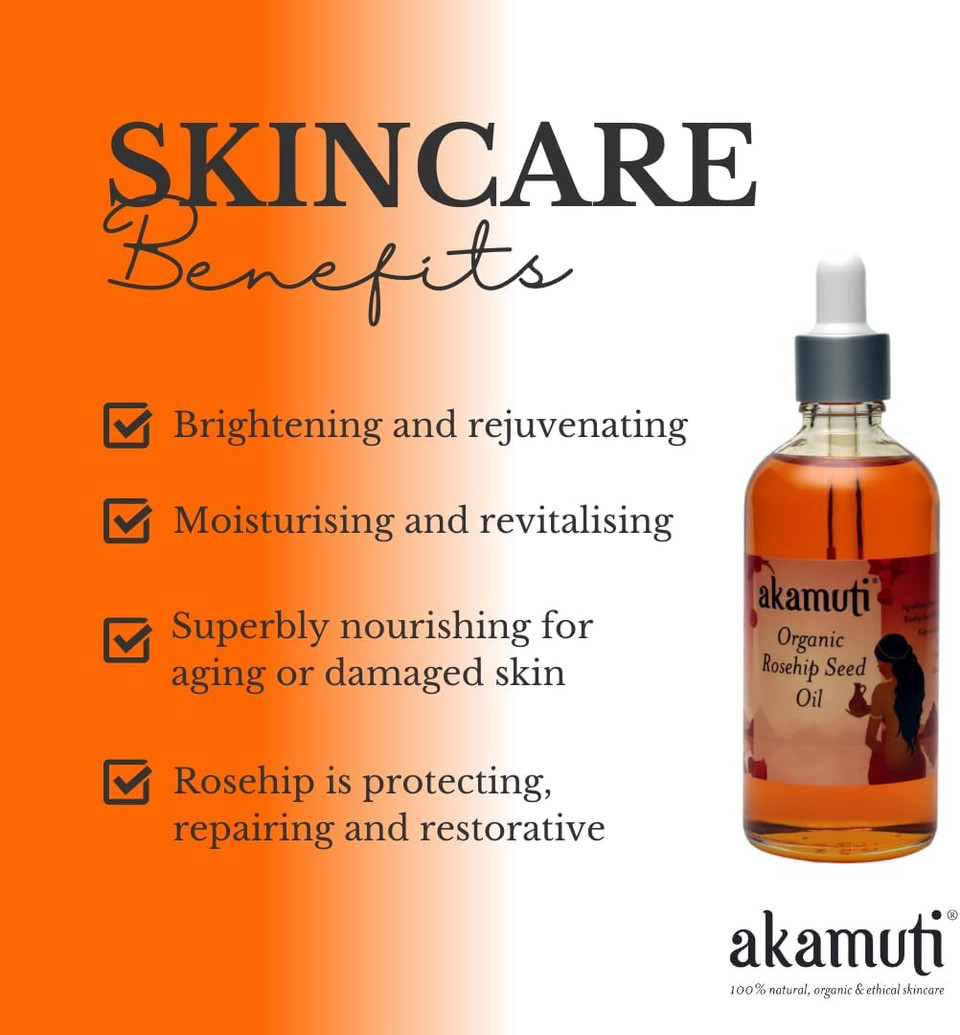 Akamuti Organic Rosehip Oil 100ml