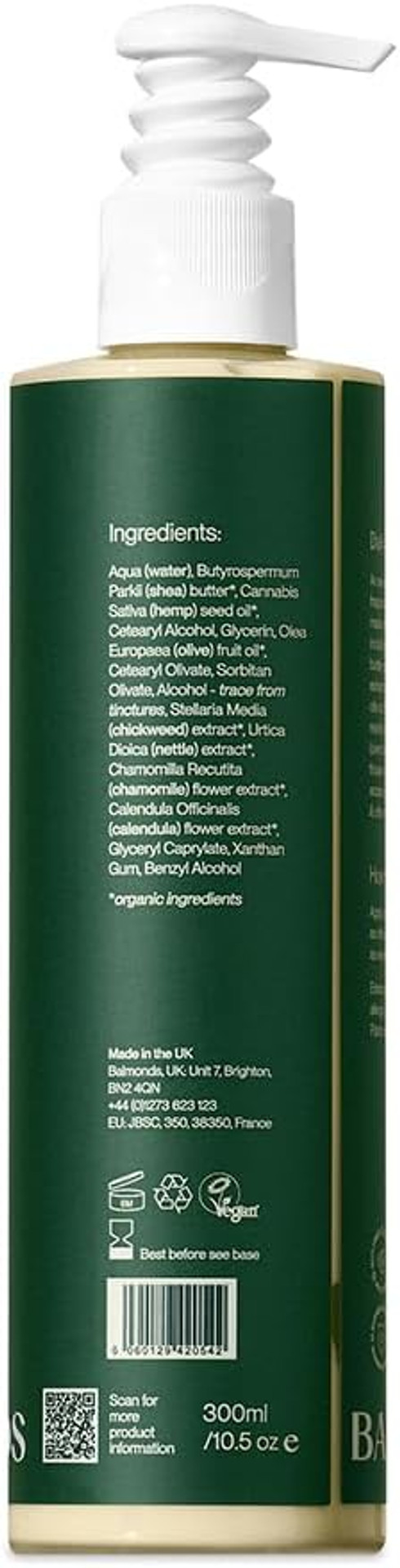 Balmonds Daily Moisturising Cream 300ml - Moisturiser for Dry or Sensitive Skin. Natural Emollient Cream for Face, Body and Hands Balmonds Daily Moisturising Cream 300ml - Moisturiser for Dry or Sensitive Skin. Natural Emollient Cream for Face, Body and Hands