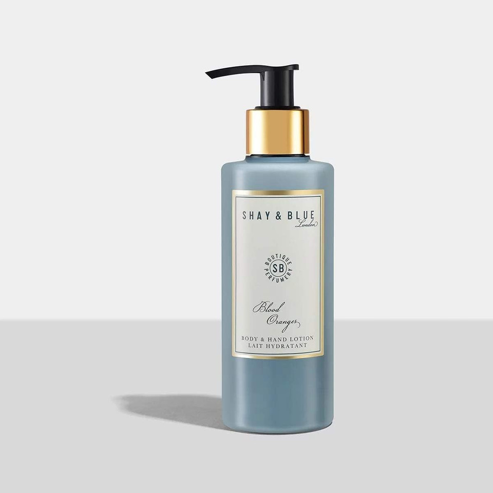 SHAY & BLUE Body and Hand Lotion Pump, 200 ml