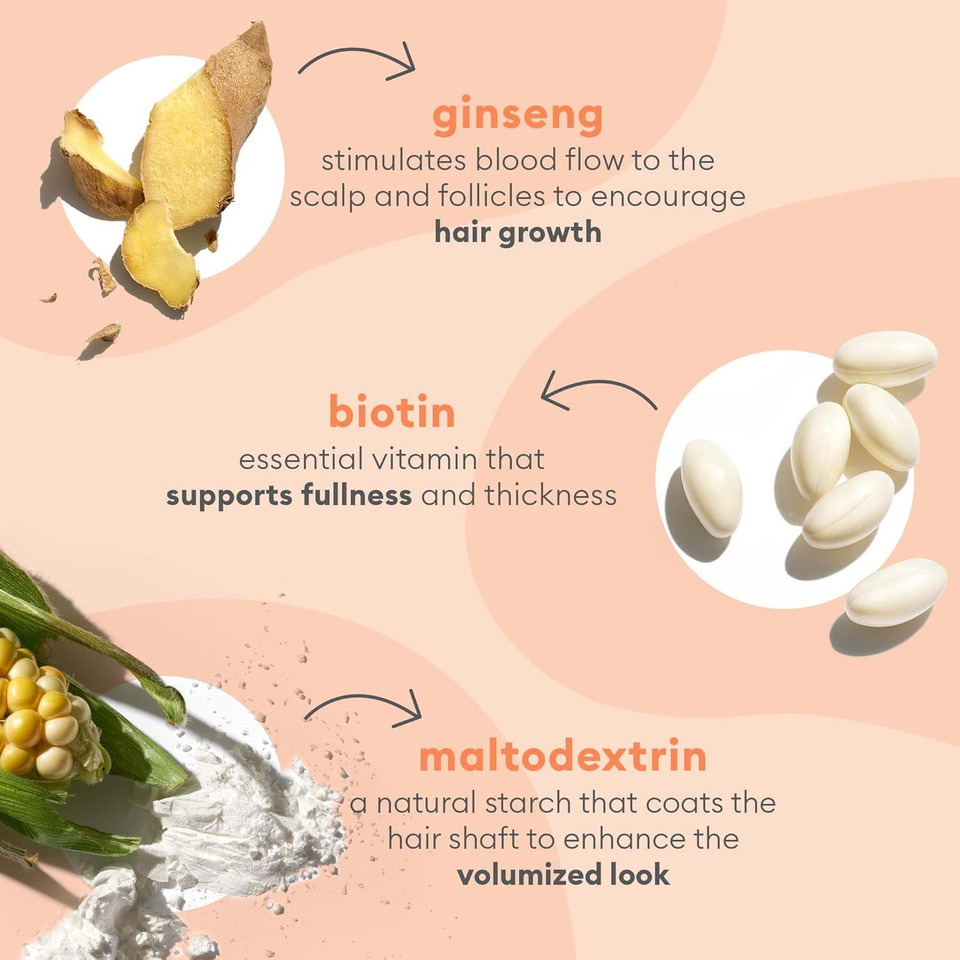 Briogeo Blossom & Bloom Volumizing Conditioner, Fortified with Follicle Stimulating Ginger, Ginseng, and Biotin for Full and Healthy Hair, 8 oz, Shampoo, l