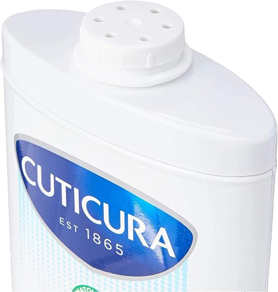 CUTICURA Mildly Medicated Body Powder 250 g, Many Uses Personal Hygiene, Sweat Control, Chafing and Friction Prevention, Itching Relief CUTICURA Mildly Medicated Body Powder 250 g, Many Uses Personal Hygiene, Sweat Control, Chafing and Friction Prevention, Itching Relief
