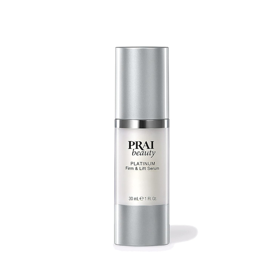 Prai Beauty Platinum Firm And Lift Serum, Anti-Aging Face Serum For Instant Face Lift, Nourishing And Hydrating Serum, Vegan, Cruelty-Free, 1 Fl Oz