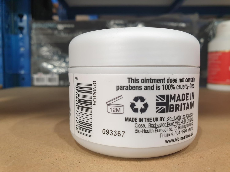 Bio-Health Arnica, Comfrey & Chamomile Body Ointment, Soothes Aching Muscles and Joints, Bruises and Scrapes Relief, Paraben Free Moisturises with Sweet Almond and Shea Butter Base, 84g