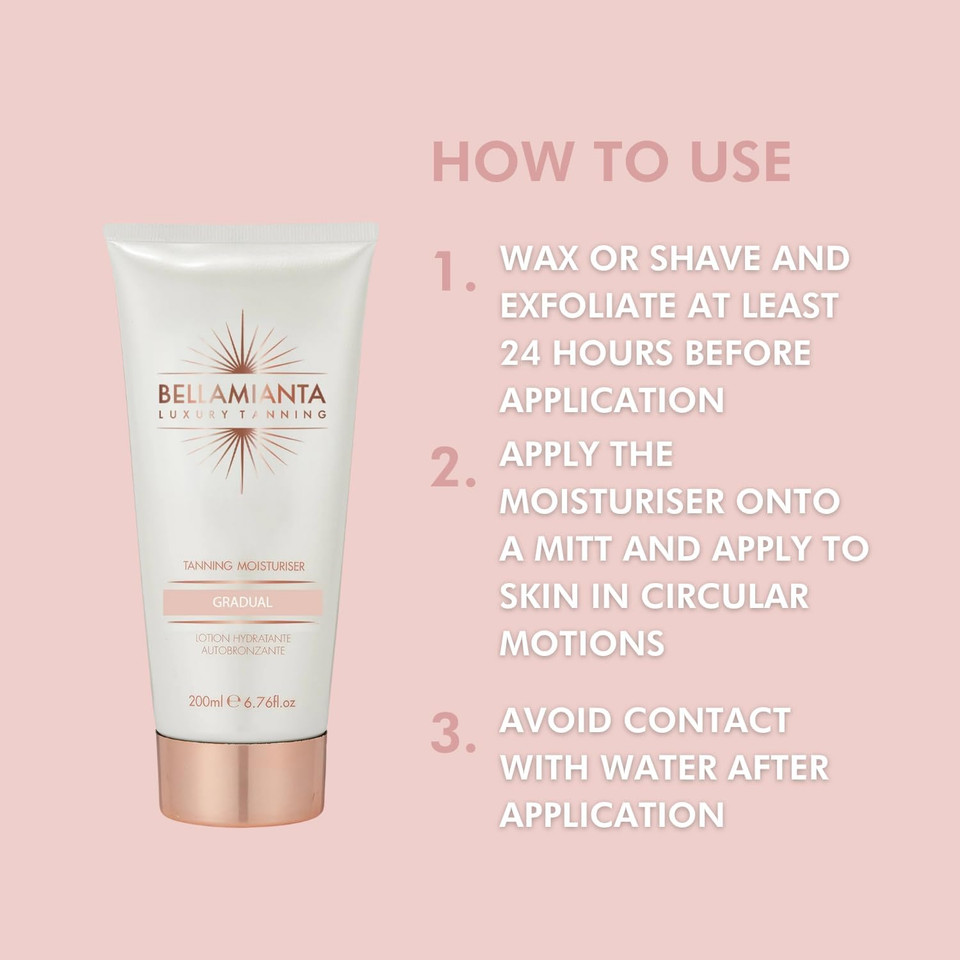 Bellamianta Glycolic Body Scrub with AHA Blend - Unique Triple Action Technology for the Ultimate Tough Tan Remover - Skin Exfoliator Wash with Seabuckthorn - 200ml