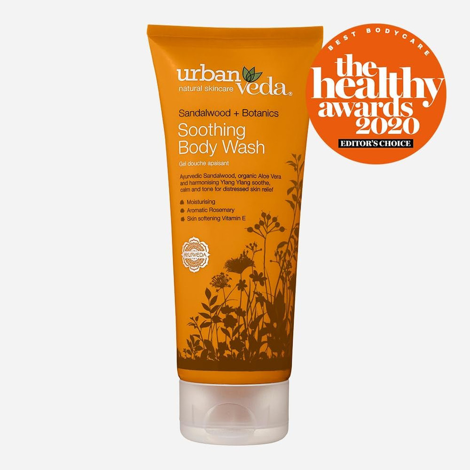 Urban Veda Soothing Body Scrub | Exfoliating Body Scrub for Sensitive Skin| Vitamin E, Walnut & Pumice Body Exfoliator Scrub | Soothing & Calming | Dead Skin Remover | Exfoliating Body Wash | 200 ML