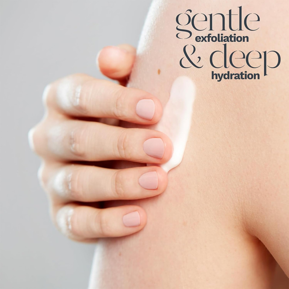 Ameliorate Smoothing Body Exfoliant 150ml | Lab6, Shea Butter, Coconut Oil | Dermatologically tested, Menopause friendly, BSF approved