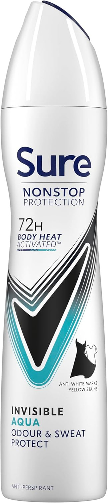 Sure Uplifting & Fresh MotionSense technology deodorant spray Anti-perspirant Deodorant Aerosol 72h protection against sweat and odour Sure Uplifting & Fresh MotionSense technology deodorant spray Anti-perspirant Deodorant Aerosol 72h protection against sweat and odour