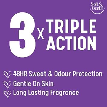 Soft & Gentle Orchid Desire Anti-Perspirant Deodorant Spray 150ml