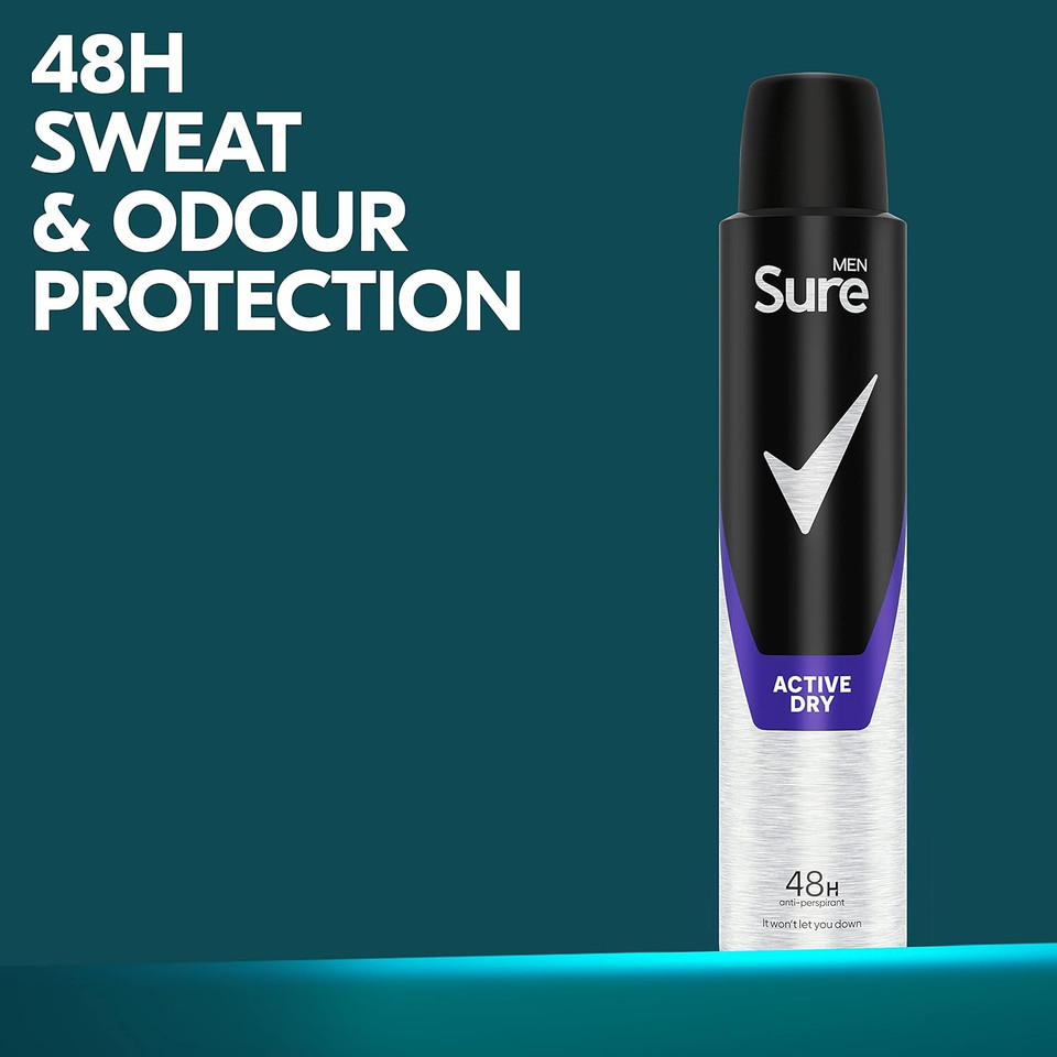 Sure Men Quantum Dry Anti-Perspirant Aerosol 200 ml