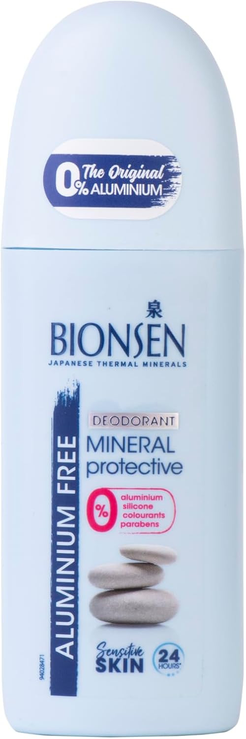 Bionsen Aluminium Free Mineral Protective Deodorant Paraben Free for Sensitive Skin, 100ml