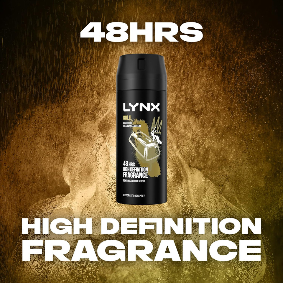 Lynx Epic Fresh Grapefruit & Pineapple Body Spray Men, 150ml