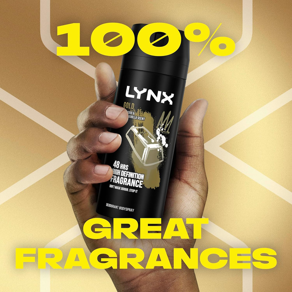 Lynx Epic Fresh Grapefruit & Pineapple Body Spray Men, 150ml