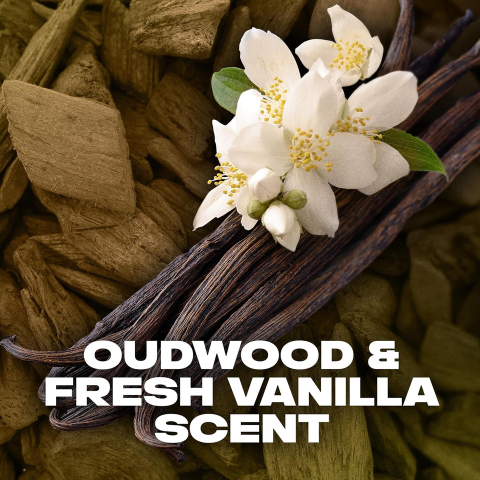 Lynx Gold Aerosol Body Spray Men's Deodorant Spray with a Dark Vanilla & oud scent for 48 hours of odour busting, high defnition fragrance 250 ml