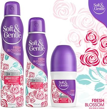 Soft & Gentle Orchid Desire Anti-Perspirant Roll On Deodorant 50ml