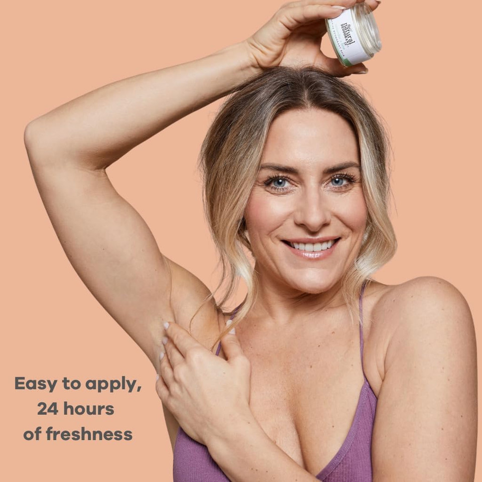 The Natural Deodorant Co. Mini/Sample Size 10g, Orange & Bergamot Clean Deo Balm, Lasts 10 Days, All Day Protection