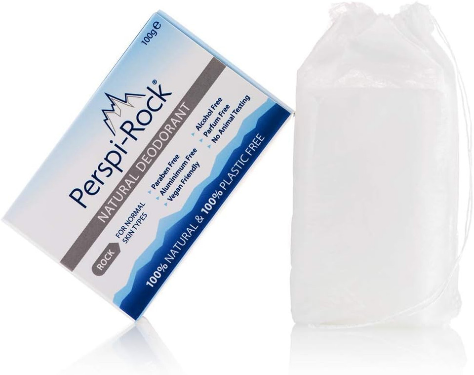 Perspi-Rock® Natural Deodorant Rock 100% Plastic-Free 100g