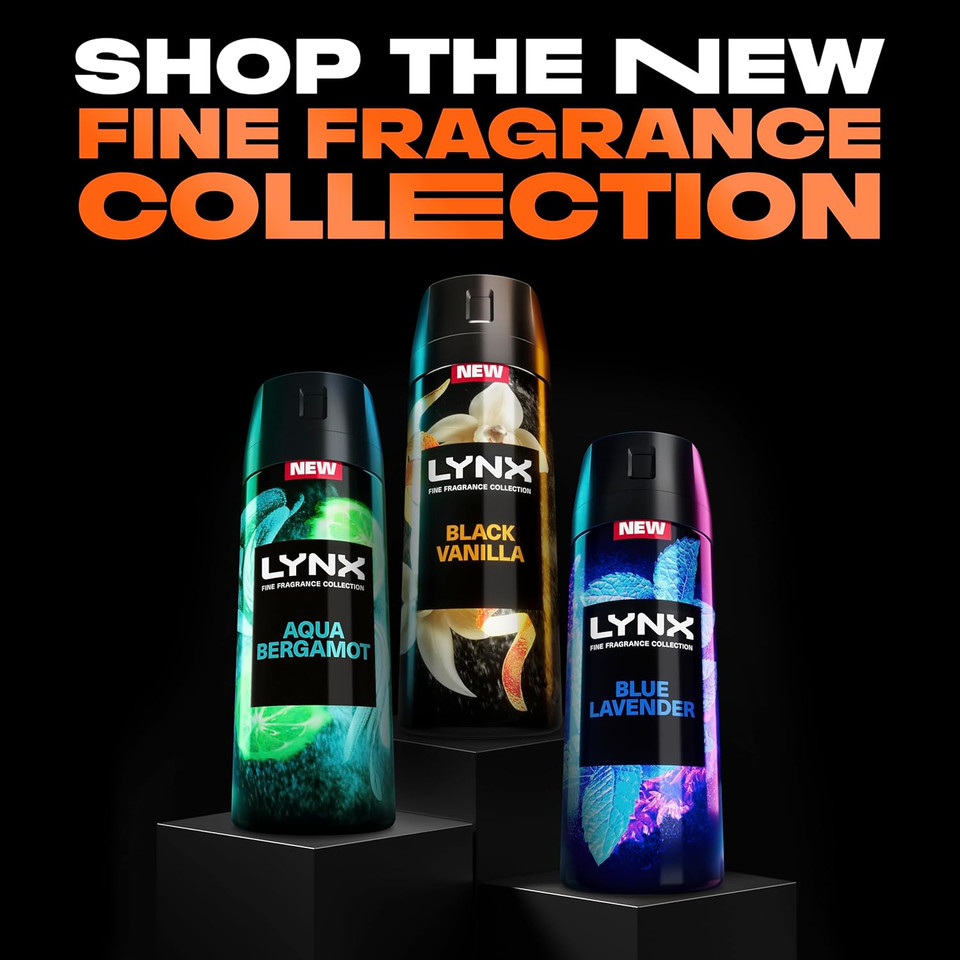 Lynx Fine Fragrance Collection Copper Santal Premium Deodorant Bodyspray 150 ml