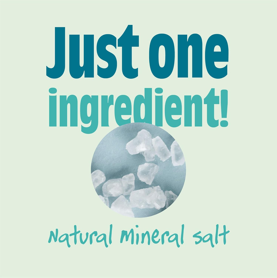 Salt of the Earth - Natural Deodorant Crystal Classic - Effective Crystal Deodorant, Fragrance Free, Vegan, cruelty Free - Suitable for Women, Men, and Kids - 90g