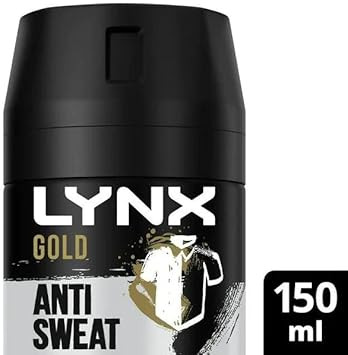 Lynx Gold Anti White Marks Anti-perspirant Deodorant Spray 150 ml
