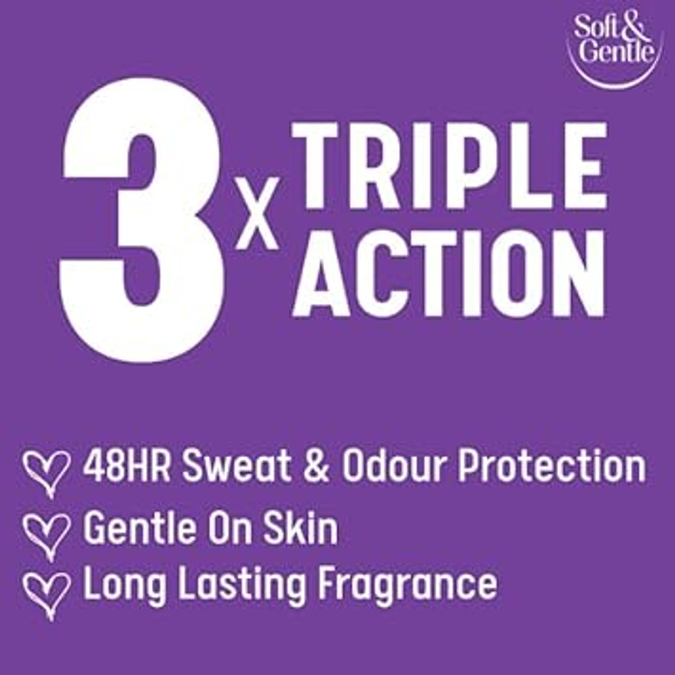 Soft & Gentle Berry Bliss Anti-Perspirant Deodorant Spray 250ml