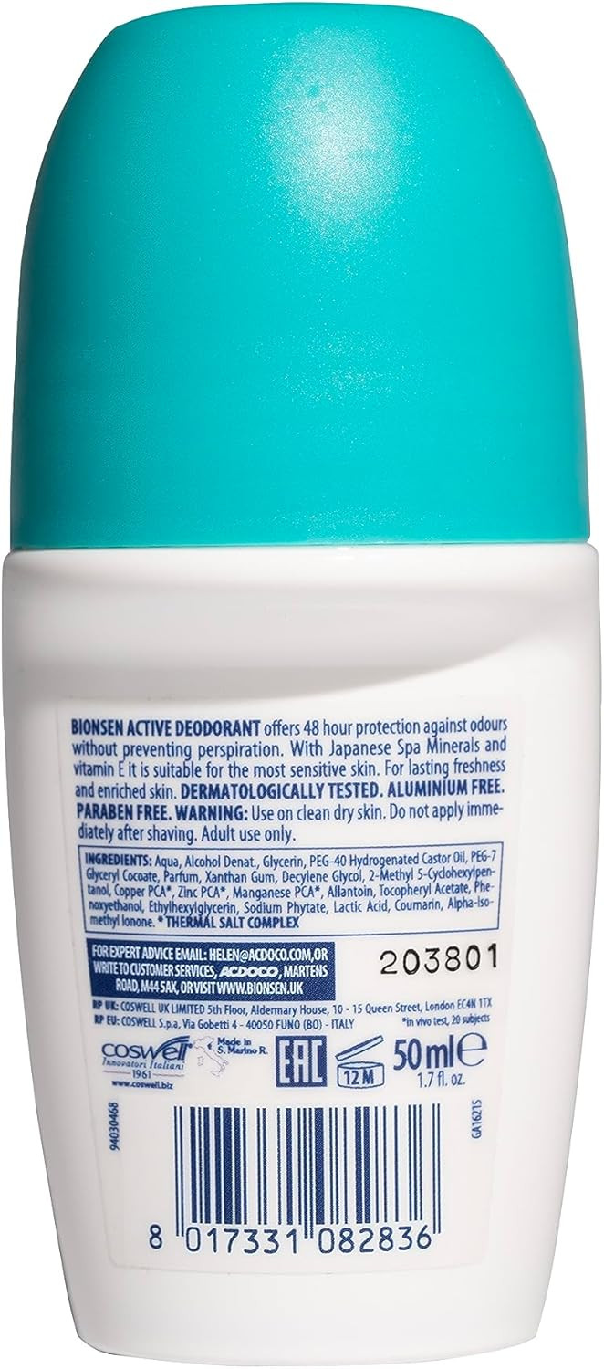 BIONSEN MINERAL ACTIVE ROLL-ON 50ml