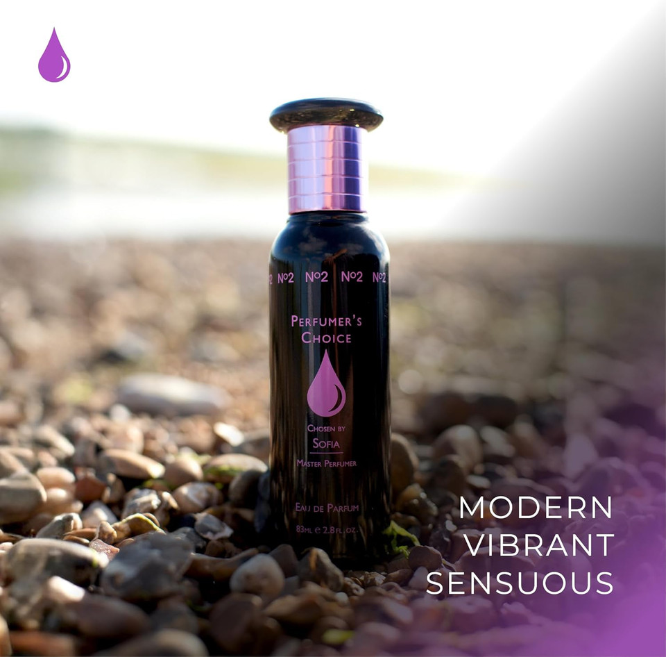 PERFUMER'S CHOICE No 2 by Sofia Perfume for Women. 50ml Eau de Parfum. Luxury Fragrance - Ladies Perfume, Long Lasting Womens Fragrance by Milton-Lloyd