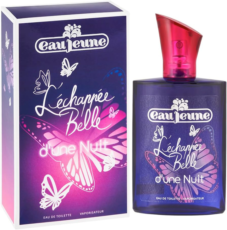 Eau Jeune L'echappee Belle de Nuit Eau De Toilette 75ml Spray, Womens Perfumes, Fragrance for Women and Girls, Gifts For Teenage Girls, Gifts For Girls - Eau Jeune Perfume for Women and Girls