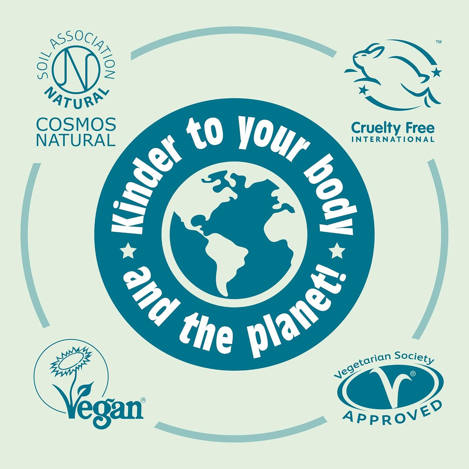 Salt of the Earth - Natural Vegan Deodorant Balm; Long Lasting Protection, Leaping Bunny Approved, Plastic & Aluminium Free - Lavender & Vanilla - 60g