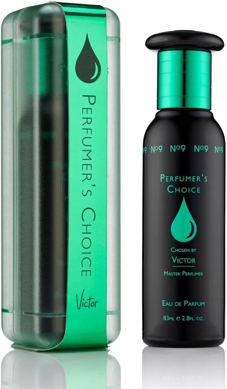 PERFUMER'S CHOICE No 9 Victor Perfume for Men. 50ml Eau de Parfum Men, Luxury Fragrance - Mens Aftershave, Long Lasting Fragrance for Men by Milton-Lloyd