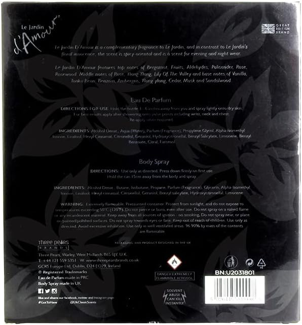 Le Jardin D'Amore Eau De Parfum 100 ml