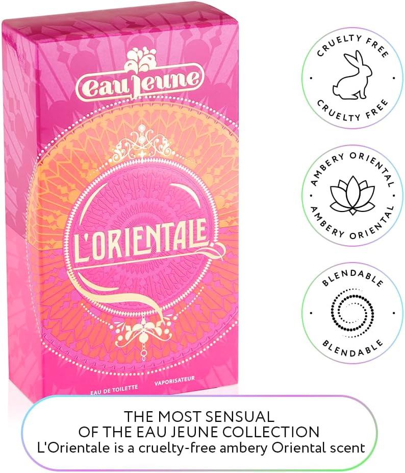 Eau Jeune L'Orientale Eau De Toilette 75ml Spray, Womens Perfume, Gifts For Teenage Girls and Girls - Genuine Fragrance for Women