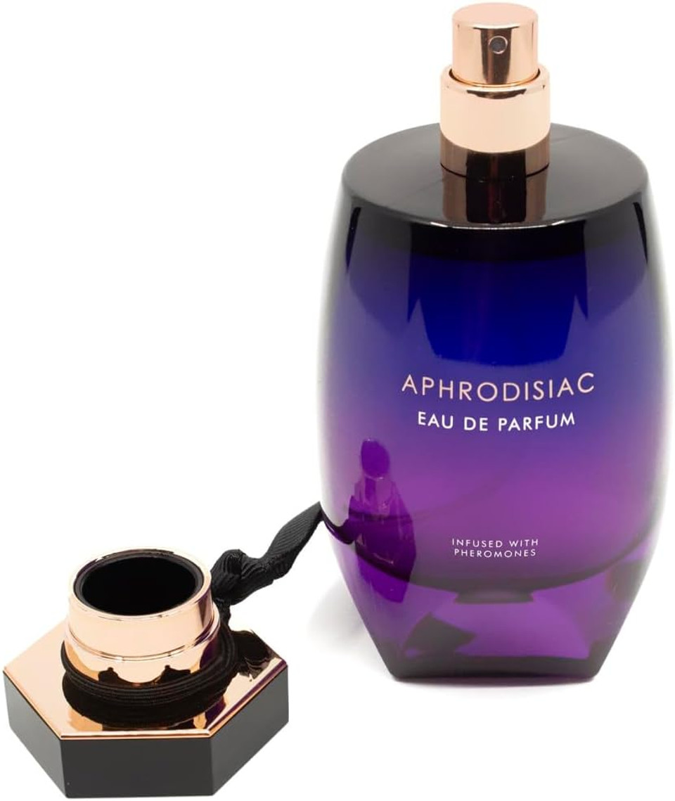 Ann Summers Heated Pheromone Perfume for Women (100ml Eau de Parfum)  Fiery & Floral Fragrance to Enhance Attraction  Rose & Sandalwood Notes, Decorative Bottle  Womens Perfume